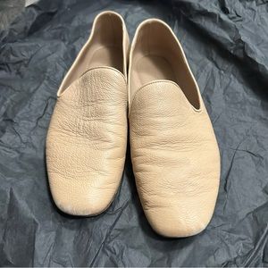 Vince Nude Slip On Flats Loafers Size 35.5